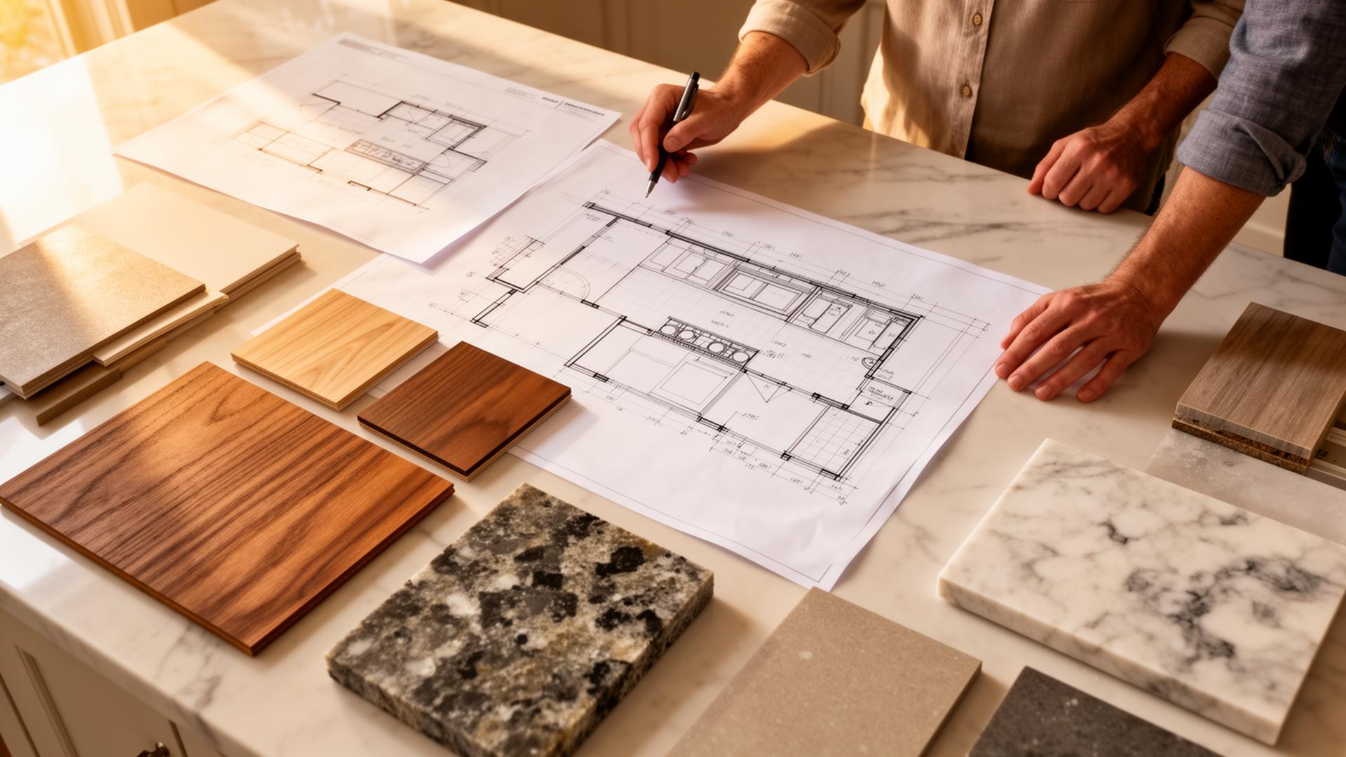 Persönliche Küchenberatung mit Materialmustern