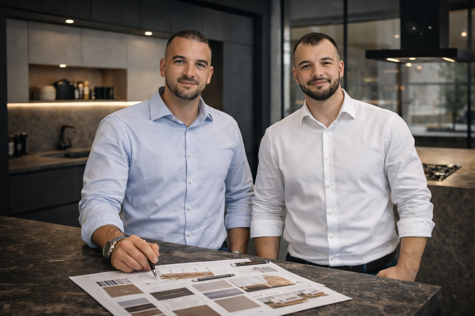 Das Milarg Team im Küchenstudio