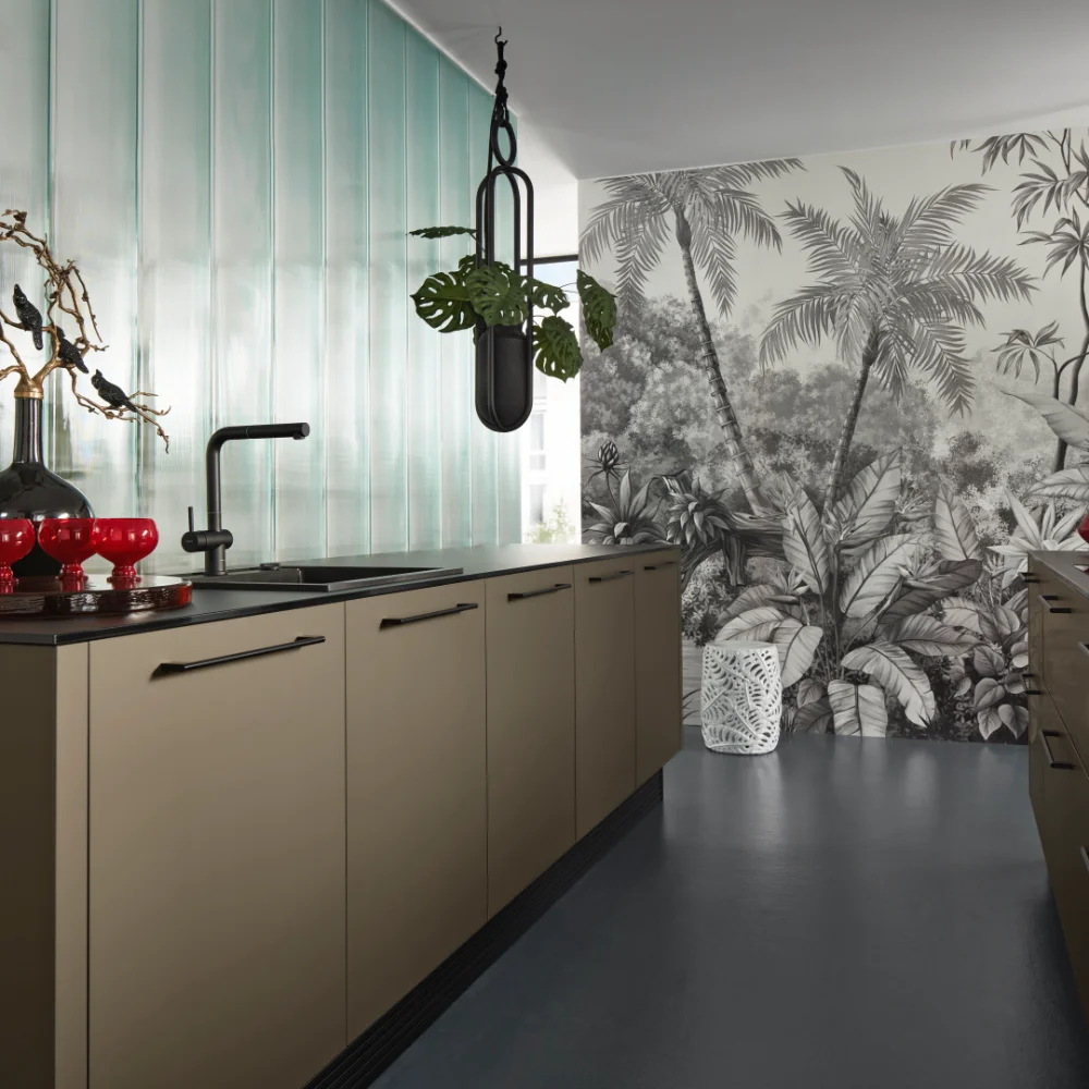 neo PURE Metall Gold und neo LODGE Eiche geschw rzt gerillt