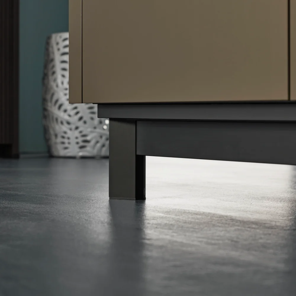 neo PURE Metall Gold und neo LODGE Eiche geschw rzt gerillt